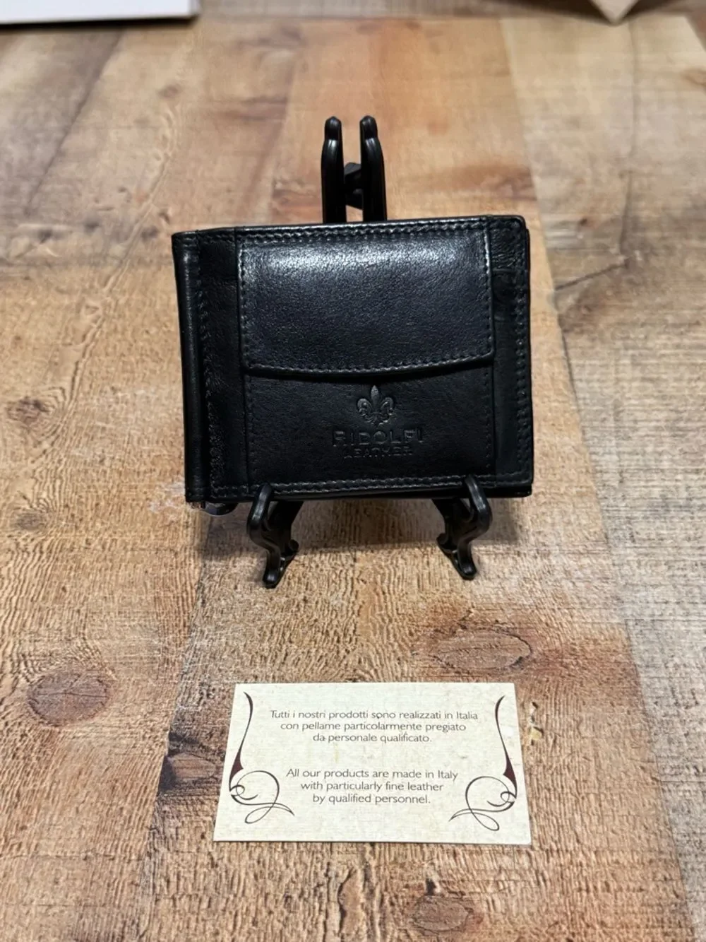 Ridolfi black leather